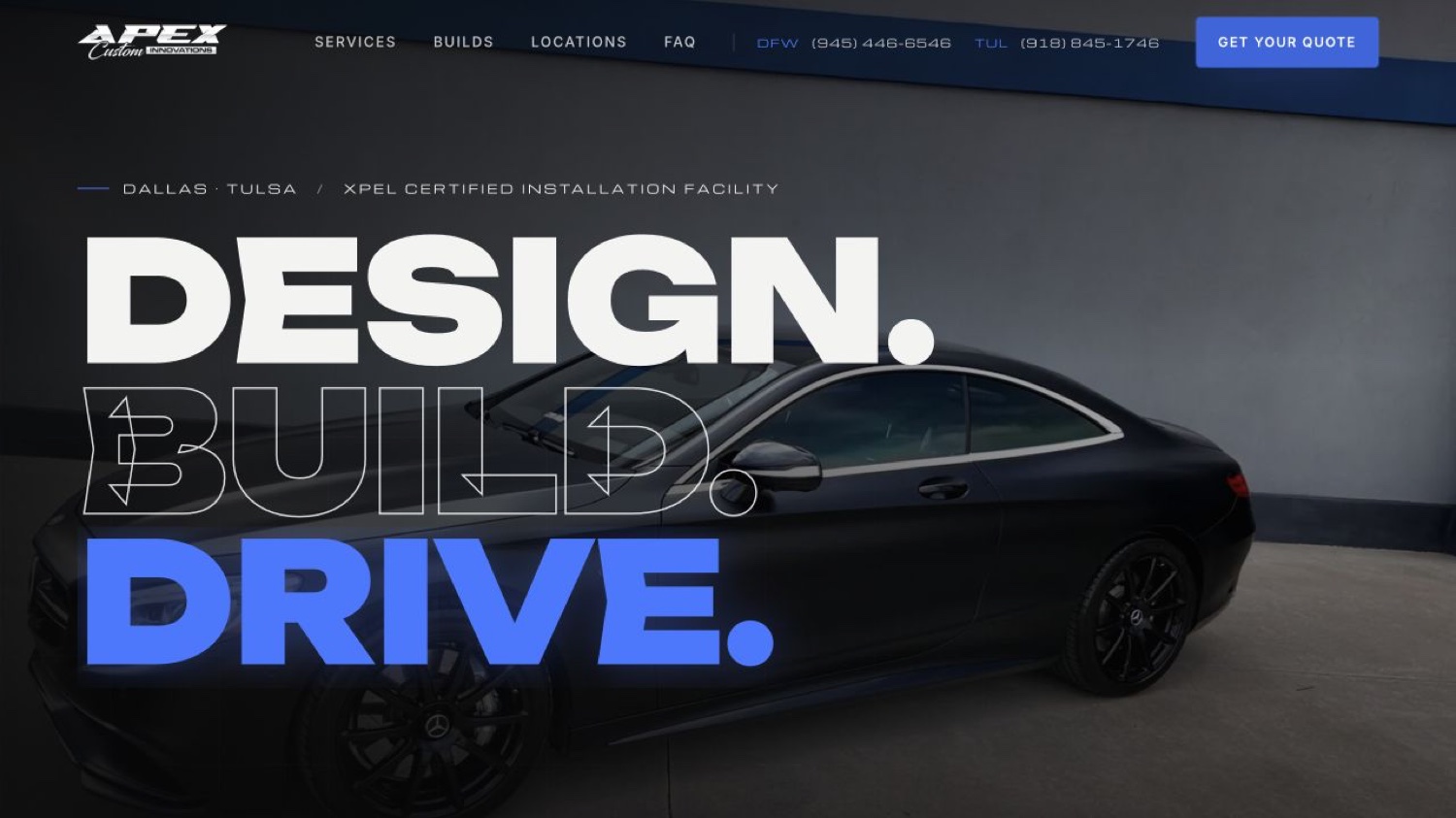 Apex website concept · browser capture