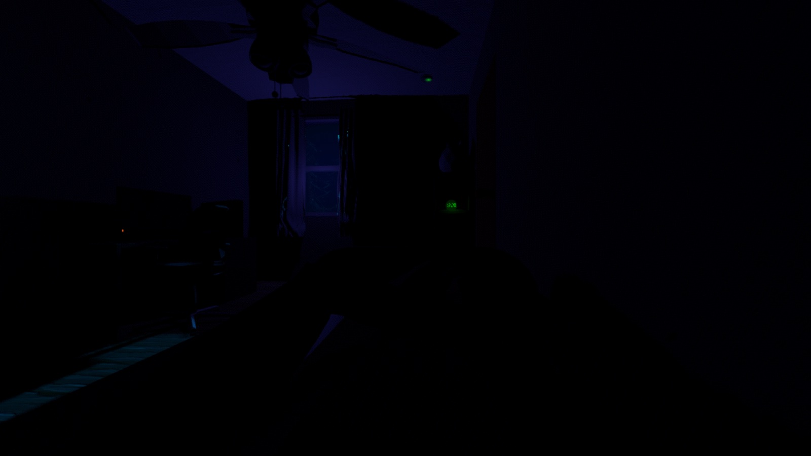 Development capture · native bedroom scene