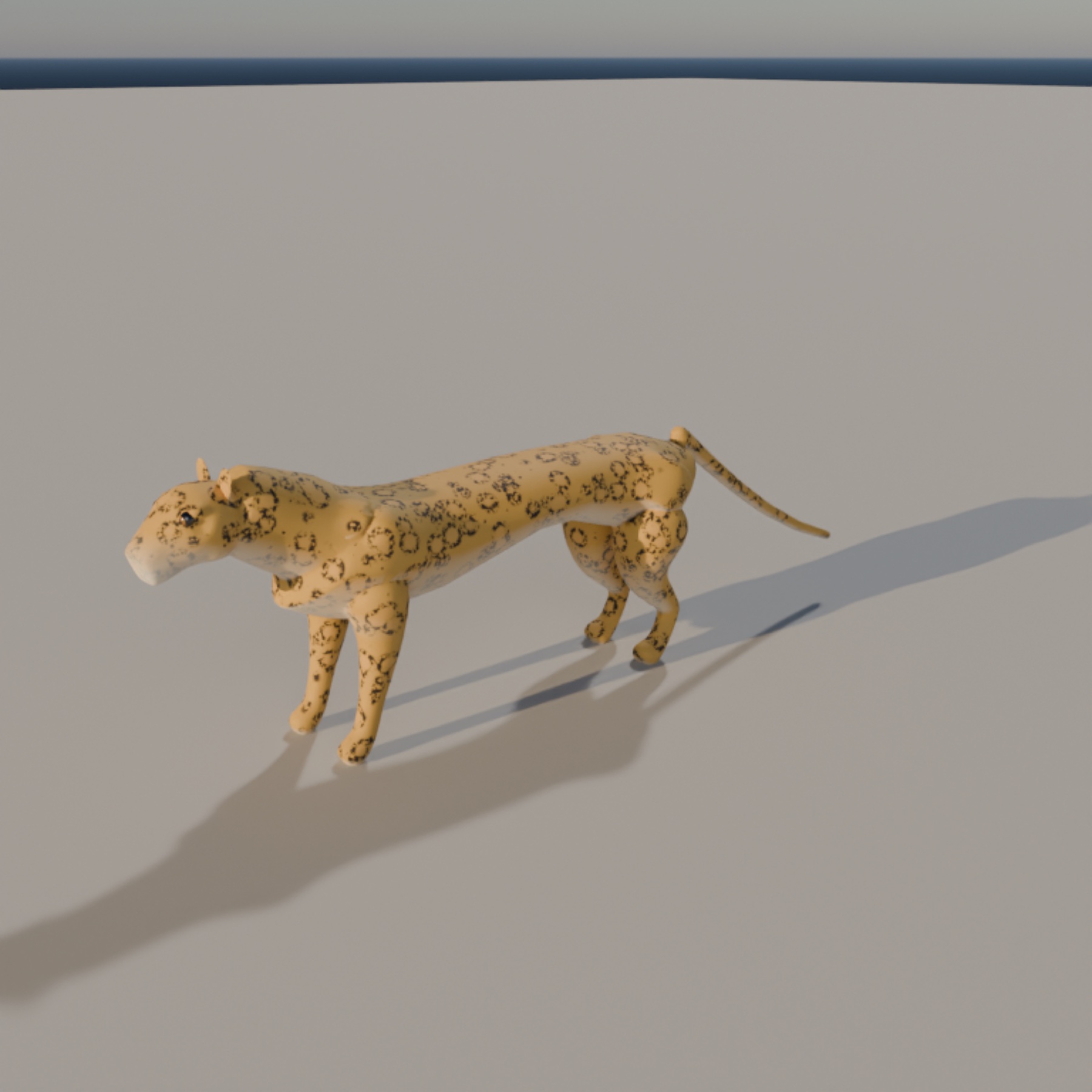 Procedural creature proof render from the original asset pipeline